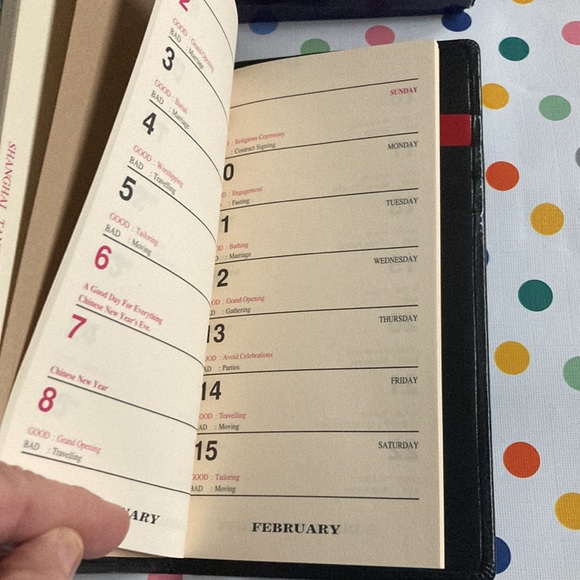 Vintage Feng Shui Diary (1997) - Picture 5 of 7